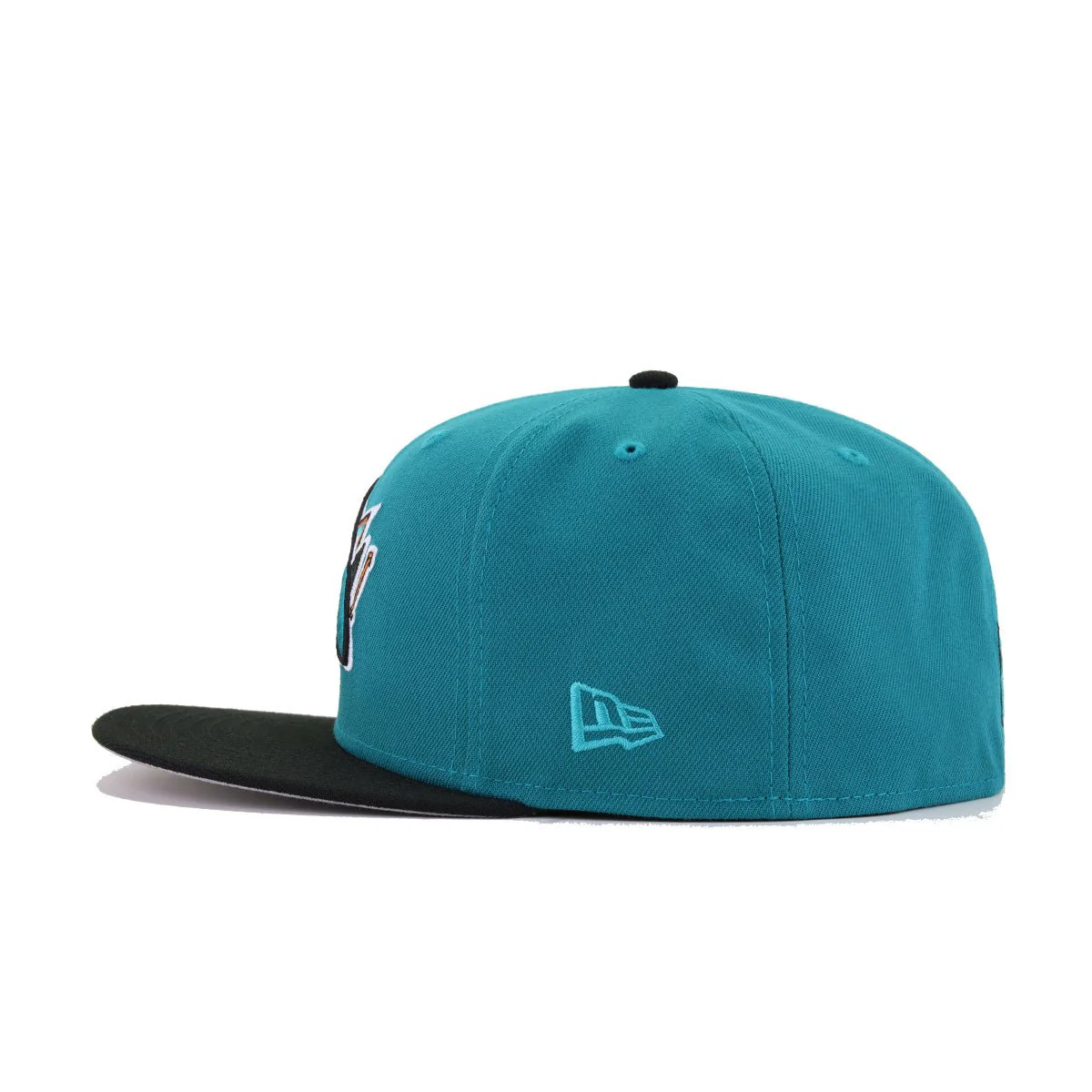San Jose Sharks Aqua Black New Era 59Fifty Fitted - Image 3