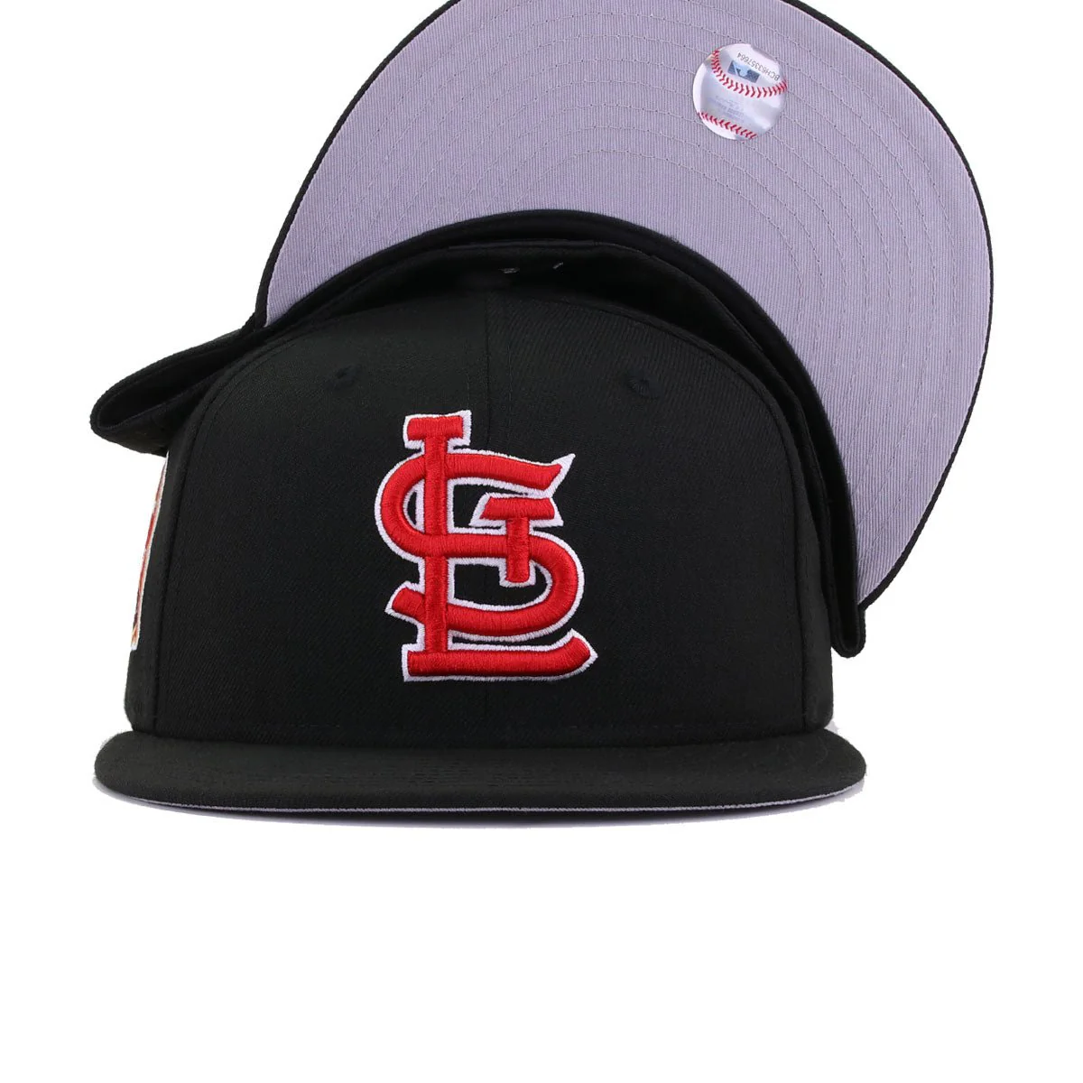 St Louis Cardinals Black 1966 All Star Game New Era 59Fifty Fitted - Image 5