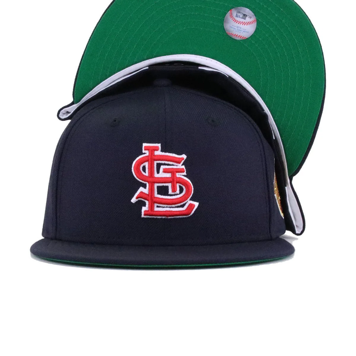 St Louis Cardinals Navy 1964 World Series Cooperstown Green Bottom New Era 59Fifty Fitted - Image 5