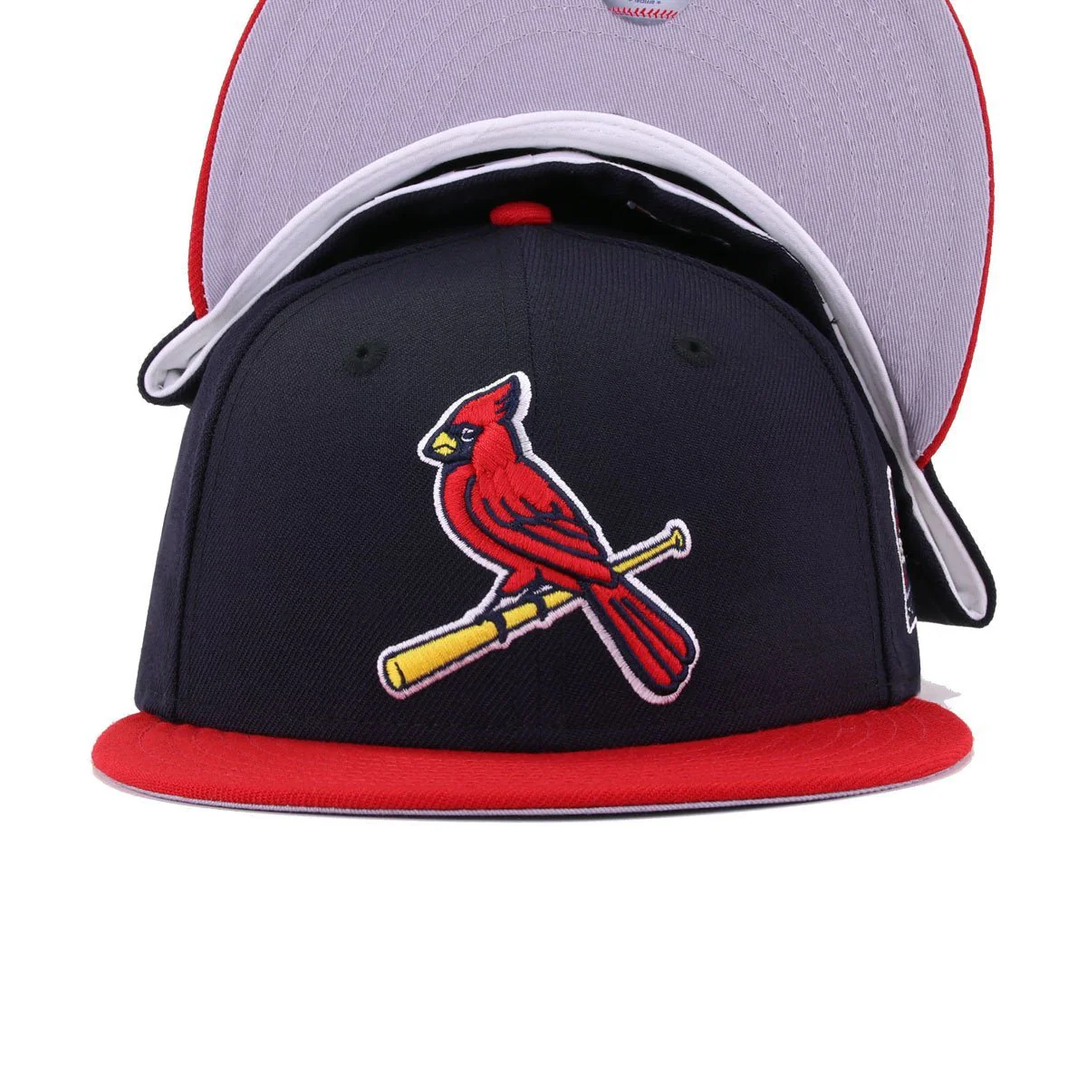 St Louis Cardinals Navy Scarlet 2006 World Series Cooperstown New Era 59Fifty Fitted - Image 5