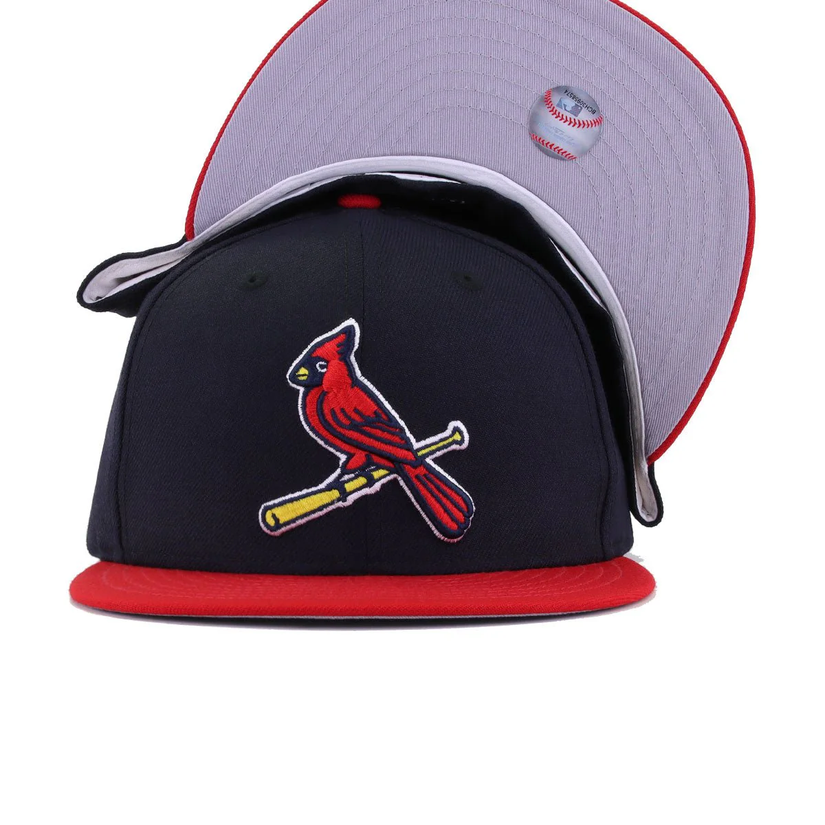 St Louis Cardinals Navy Scarlet Cooperstown AC New Era 59Fifty Fitted - Image 5
