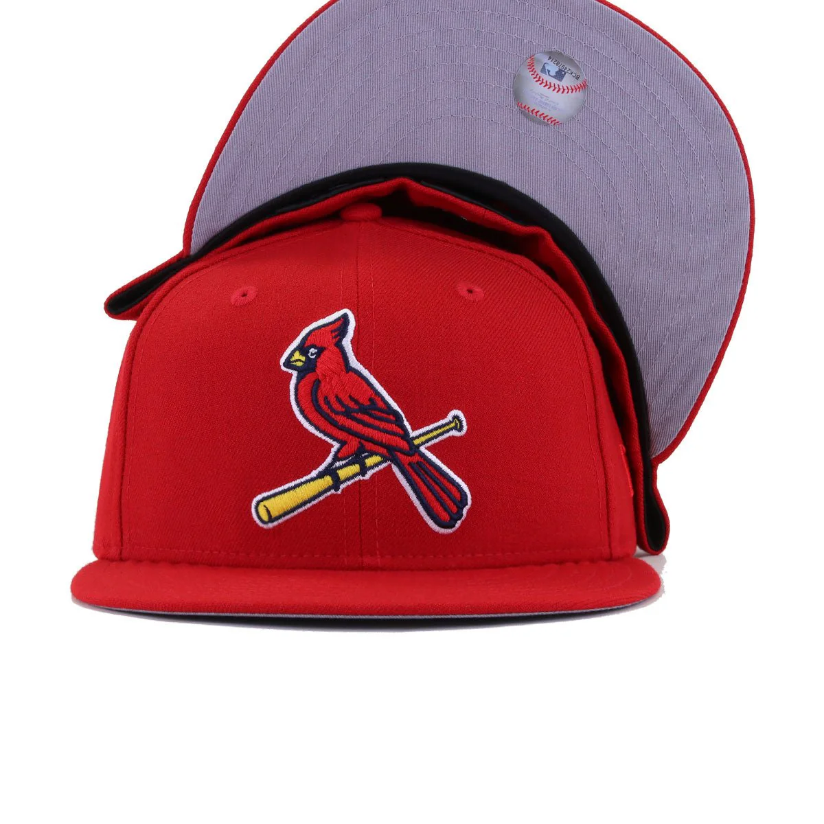 St Louis Cardinals Scarlet 1998 New Era 59Fifty Fitted - Image 4