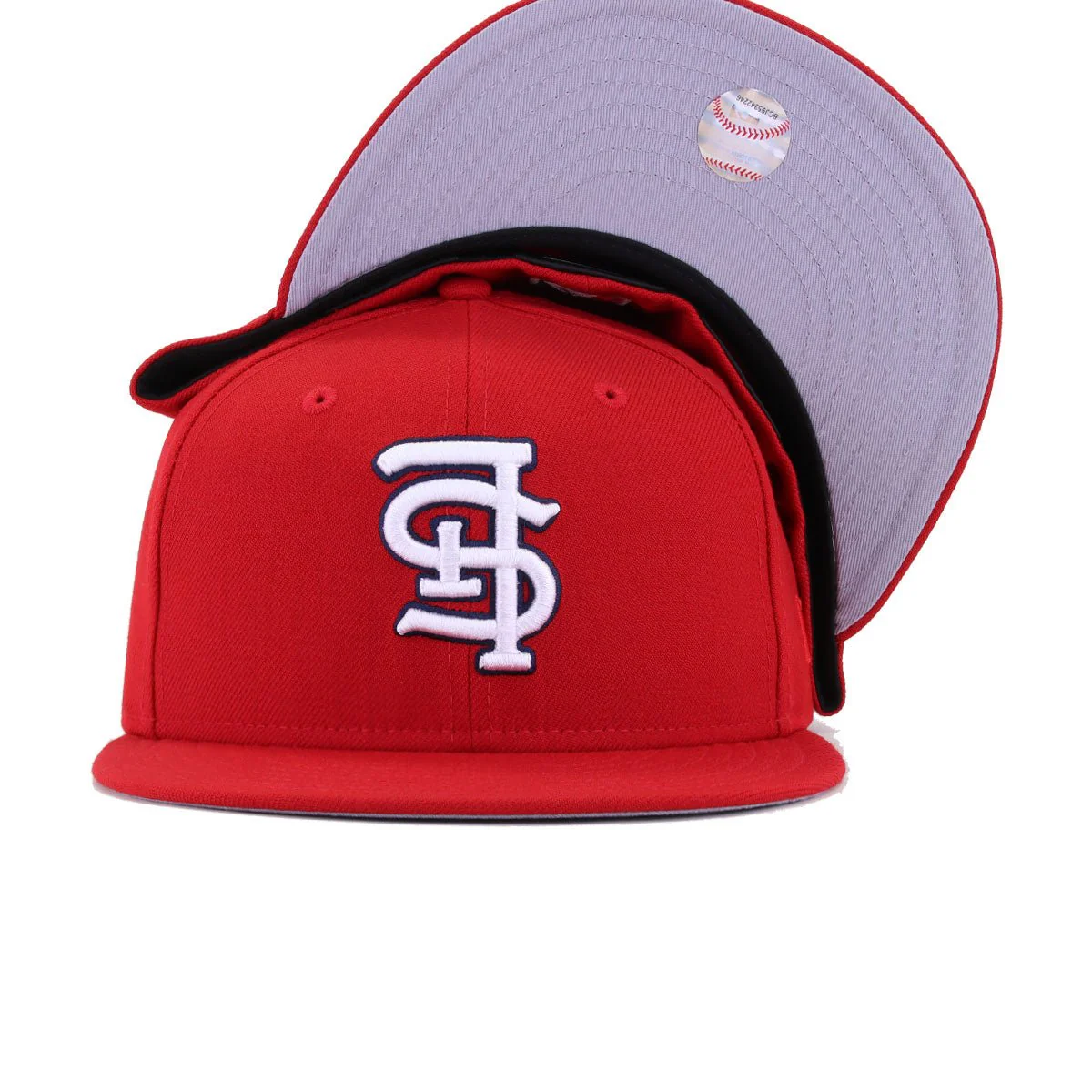 St Louis Cardinals Scarlet Upside Down New Era 59Fifty Fitted - Image 5