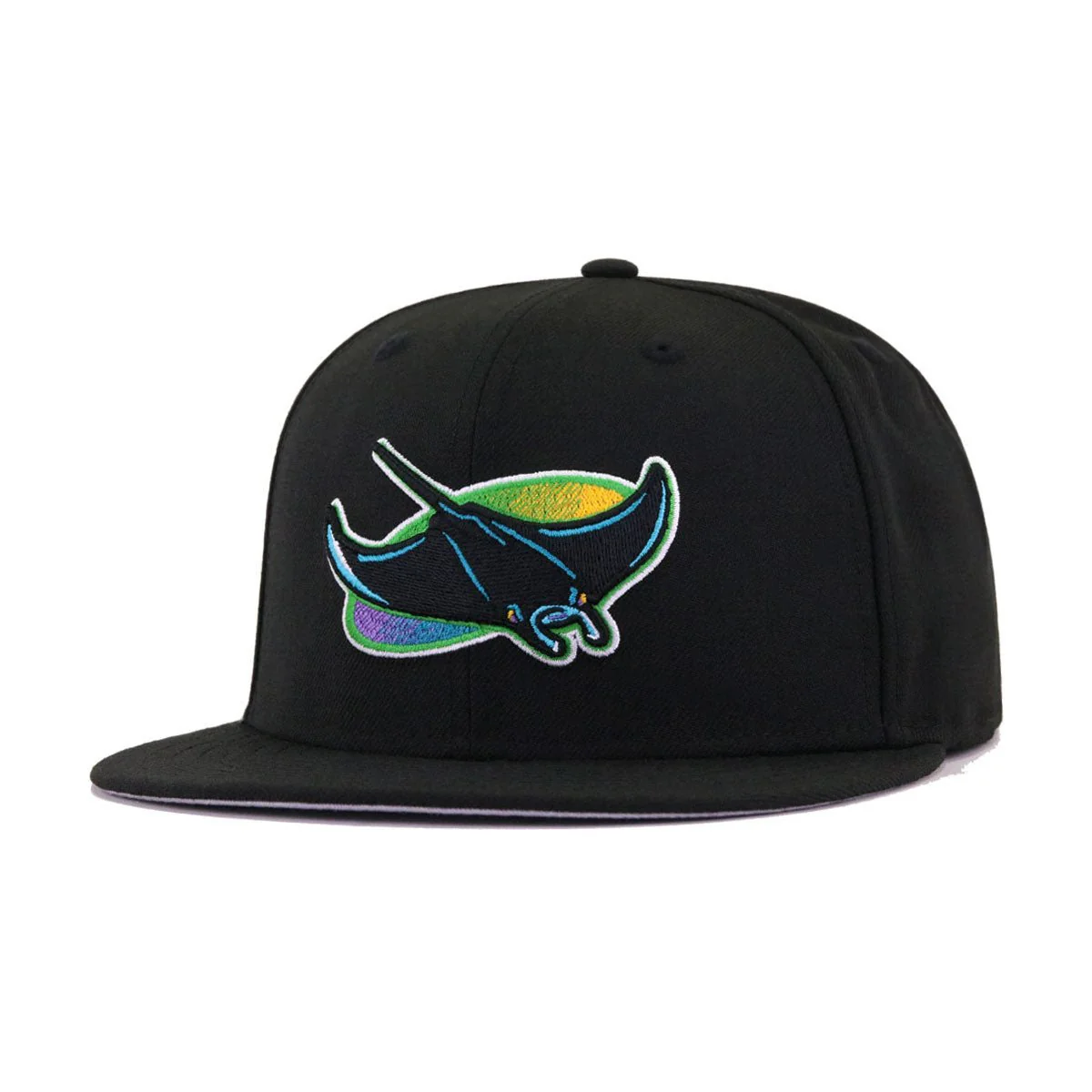 Tampa Bay Rays Black Alternate Cooperstown AC New Era 59Fifty Fitted