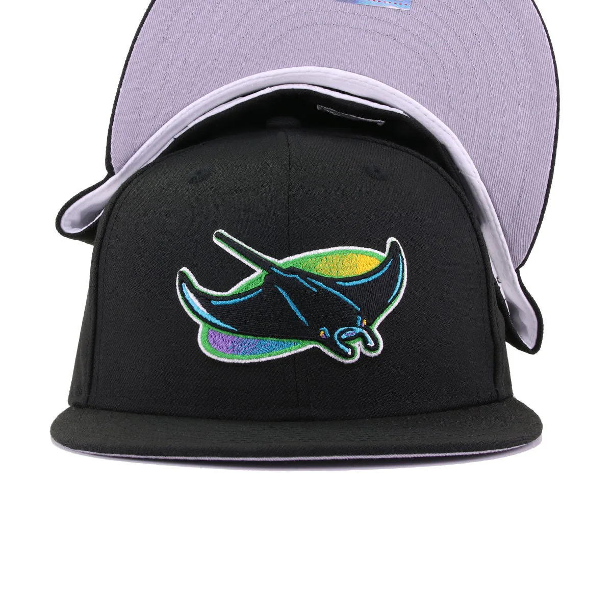 Tampa Bay Rays Black Alternate Cooperstown AC New Era 59Fifty Fitted - Image 4