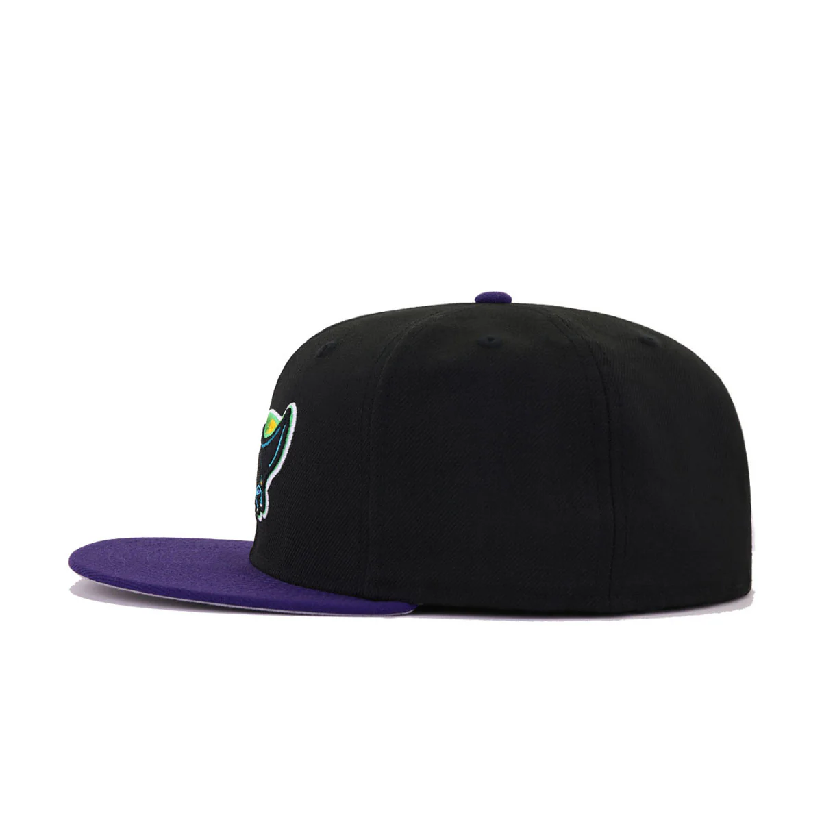 Tampa Bay Rays Black Purple Cooperstown AC New Era 59Fifty Fitted - Image 3