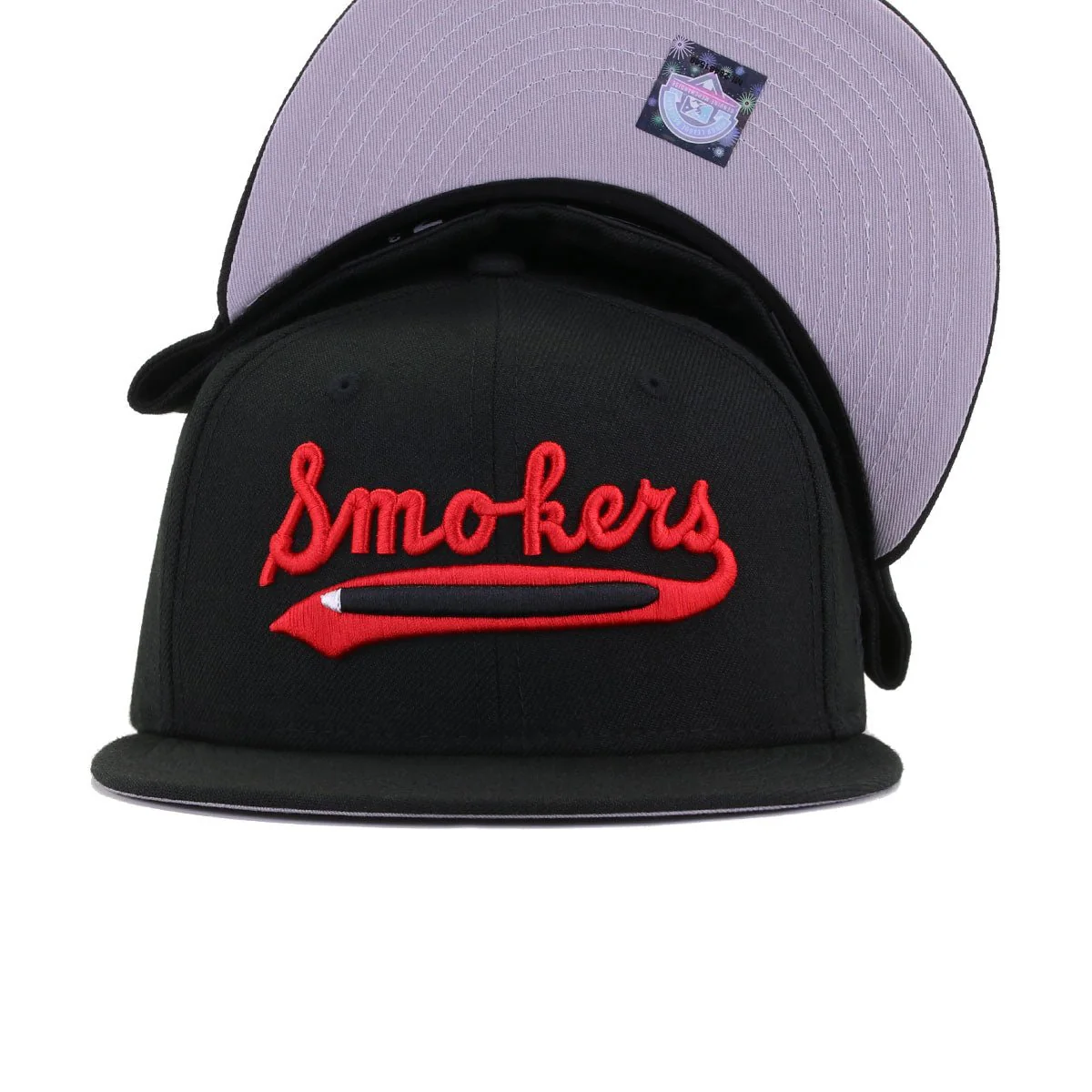 Tampa Smokers Black New Era 59Fifty Fitted - Image 5