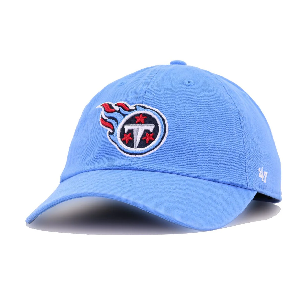 Tennessee Titans Sky Blue 47 Brand Clean Up Dad Hat