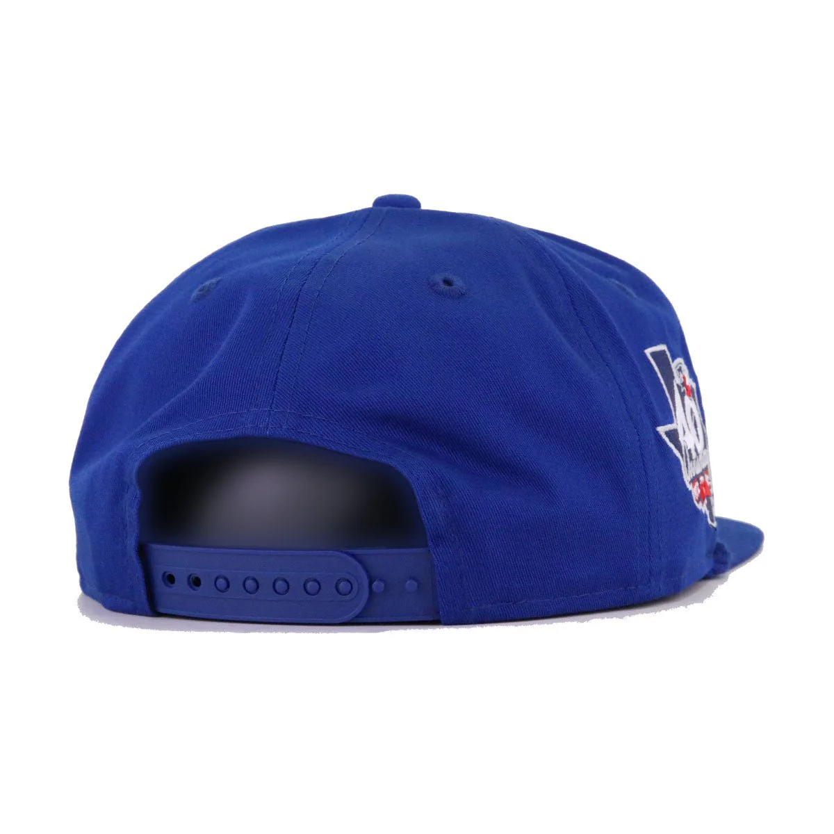 Texas Rangers Light Royal Blue 40th Anniversary New Era Golfer Snapback - Image 4