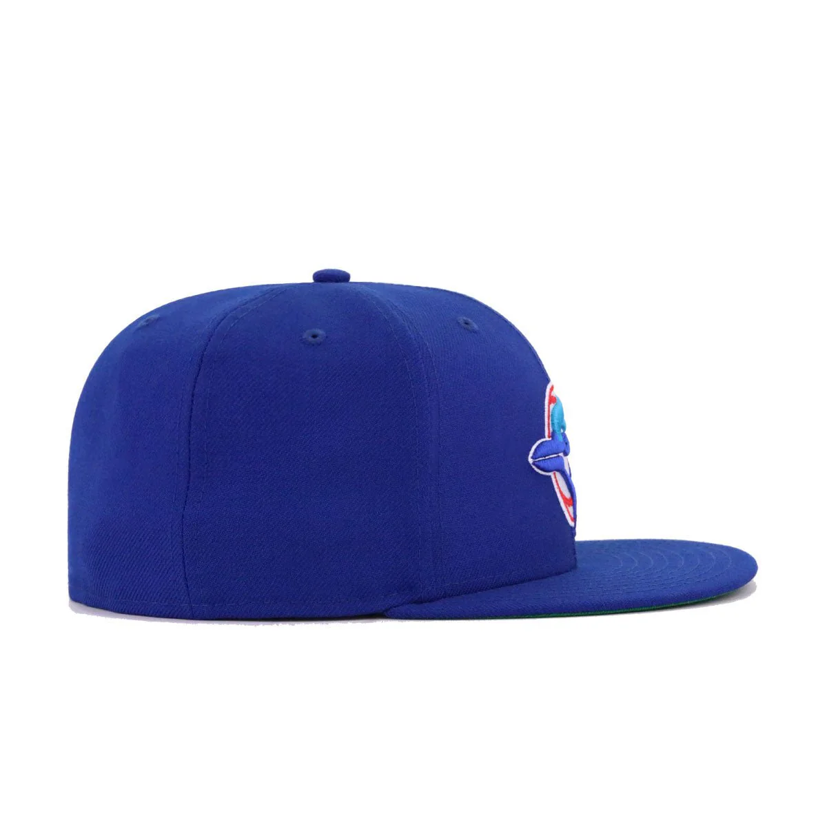 Toronto Blue Jays Light Royal Blue 1993 World Series Cooperstown Green Bottom New Era 59Fifty Fitted - Image 3