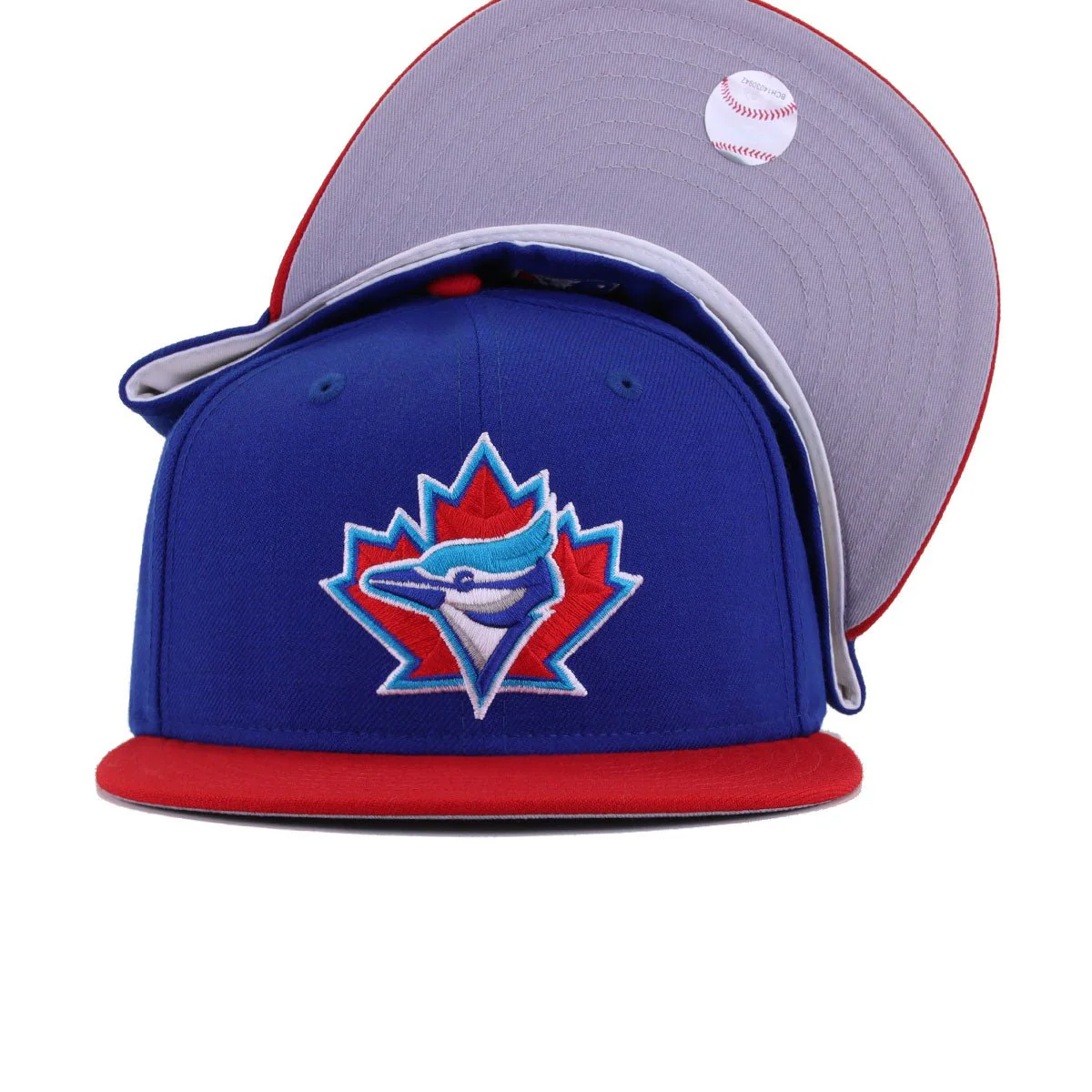 Toronto Blue Jays Light Royal Blue Scarlet 1997 Cooperstown AC New Era 59Fifty Fitted - Image 5