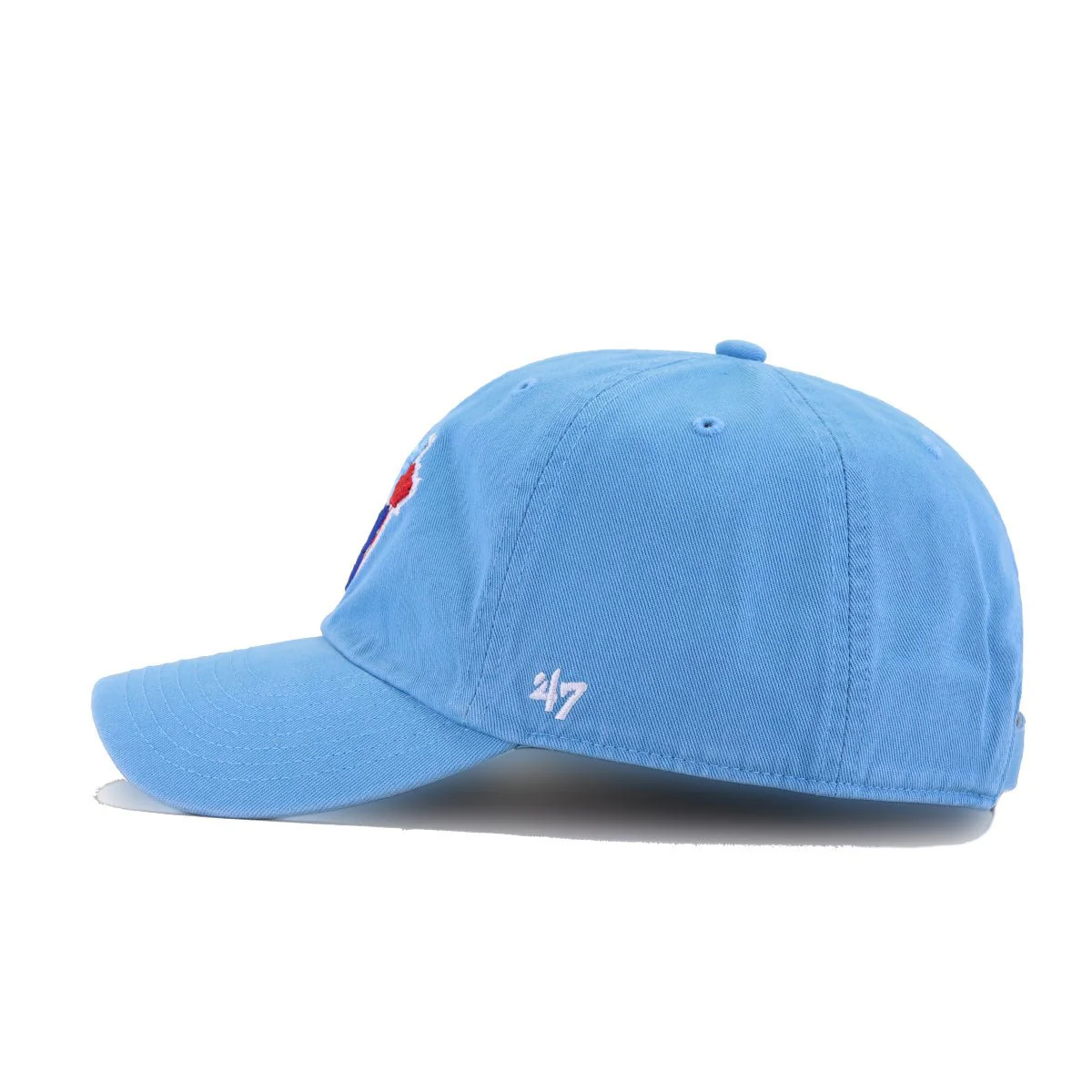 Toronto Blue Jays Sky Blue 47 Brand Clean Up Dad Hat - Image 2