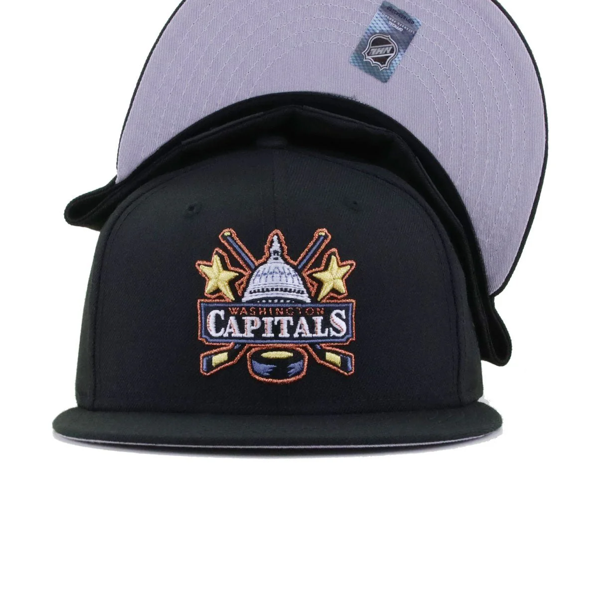 Washington Capitals Black 1995 New Era 59Fifty Fitted - Image 4
