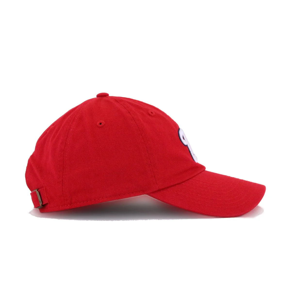 Washington Nationals Scarlet 47 Brand Clean Up Dad Hat - Image 3