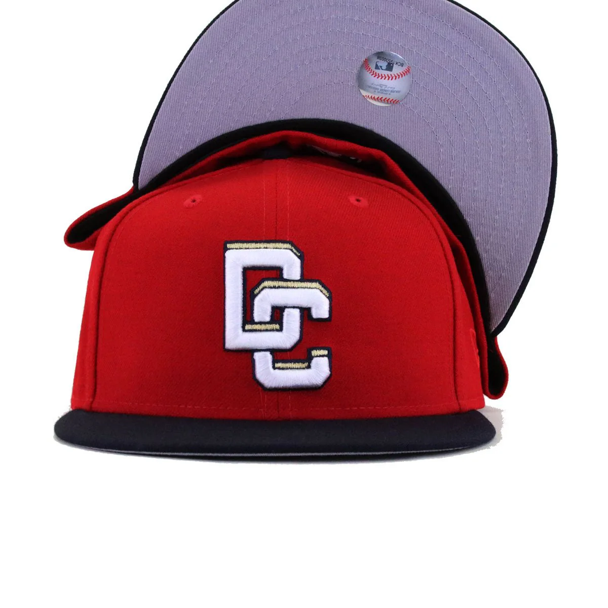 Washington Nationals Scarlet Navy City Connect New Era 59Fifty Fitted - Image 4